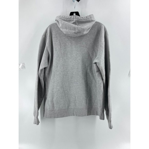 Crazy Cow Lady Rosie Women's Gray Pullover Graphic Hoodie Sweatshirt Size L - Picture 4 of 10